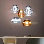 Nordic light luxury living room restaurant modern minimalist zhongshan guzhen