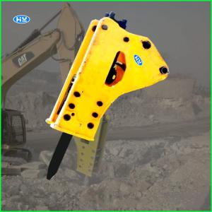 China 20 Gpm Hydraulic Excavator Hammers With Varying Impact Energy Weight factory