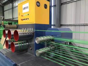 China Double Insulation Drying Drum PET Strap Extrusion Machine Automatic Winder factory