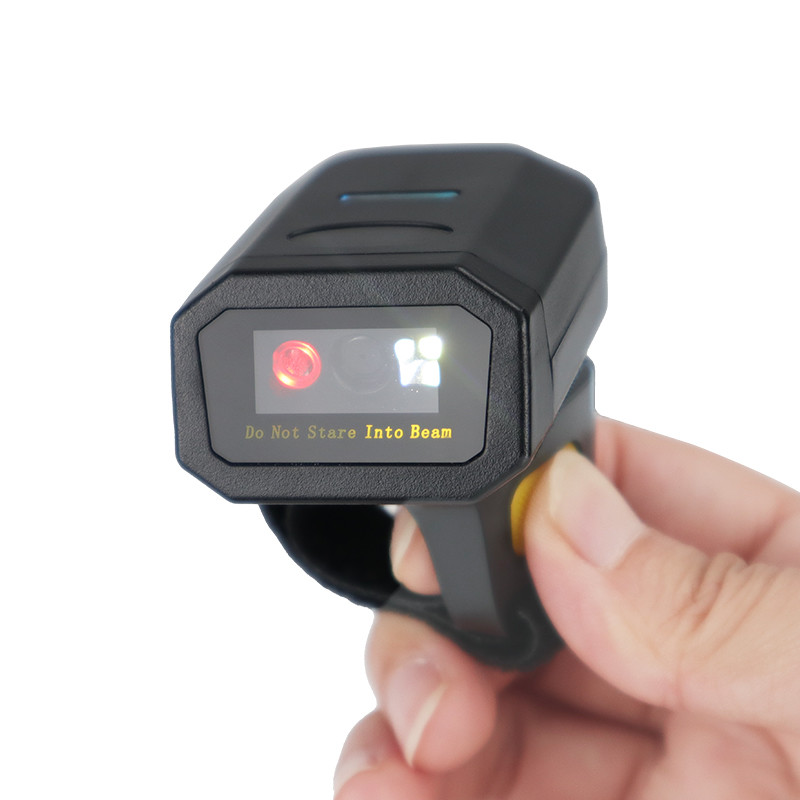 China 2D Wearable Barcode Scanner Wireless Ring Barcode Scanner Portable factory