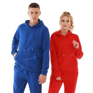 China GRS Unisex Cotton Hoodies Oversized Pullover Blank Plain Shirts factory