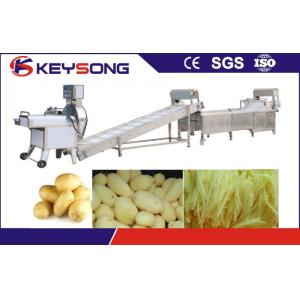 Industrial Chips Making Machine , Big Capacity Potato Chips Cutting Machine