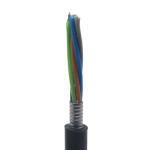 HDPE Armoured Fiber Optic Cables Single Mode GYTS/GYTA PE Outer Jacket