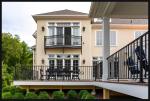 Modular Zinc Coated Balcony Safety Railing , UV Resistance Porch Railing Systems