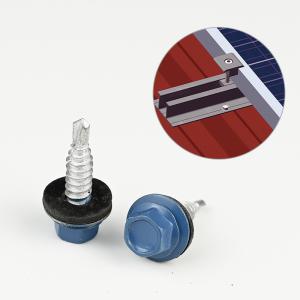China Metric Corrosion Resistant Bimetal Hex Screws 6.3x22 for Solar Mounting Brackets factory