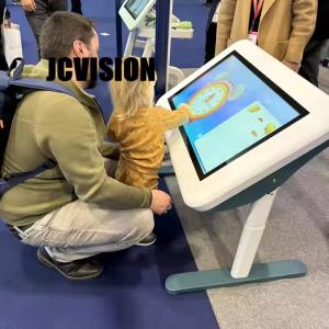 China JCVision Height Lift 32inch Android Capacitive Touchscreen Game Table for Nursery factory