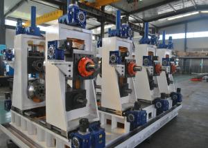 China Manual Or Automatic Welded Pipe Making Machine Square Tube Mill factory