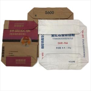China Food Grade biodegradable Waterproof Moisture-Proof Multiwall Valve Paper Bags factory