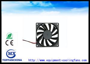 China FG PWM 5V 0.38 Amp dc brushless Fan 6038 Platics Frame and Impeller 80 x 80 x 15 mm factory