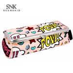 Professional Custom Red Cartoon Portable Cute Cosmetic Make Up Travel Bag