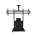 TV Lift Stand For 32"-60" Screens 150kg Weight Capacity 4 Times Strength Tested