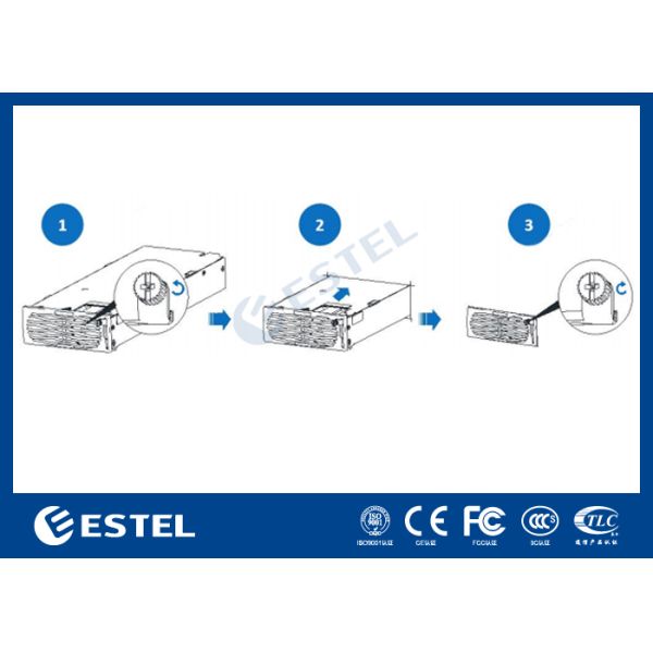 2U Modular Telecom DC Power System Integration with MC2600 Power Management