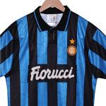 1992-1993 Inter Milan Retro Football Home Jersey Classic Customizable
