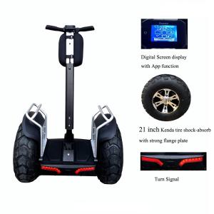 China Fashionable 2 Wheel Electric Stand Up Scooter With 2pcs Samsung Battery factory