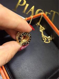 China Bi Full diamond Necklace 18k gold white gold yellow gold rose gold diamond necklace Jewelry factory in Shenzhen, China factory