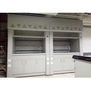 Steel Lab Fume Hood with Expoxy Resin Worktop Resistance to Corrosion , Acid and Alkali