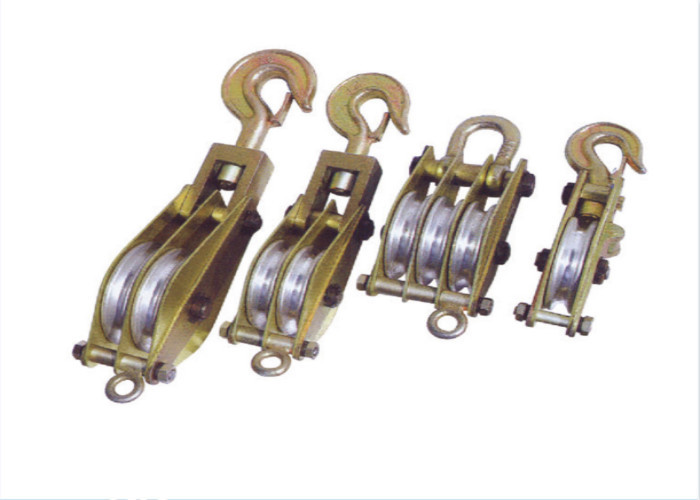 China SNATCH STEEL WIRE ROPE PULLEY BLOCK factory