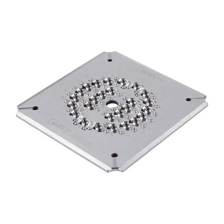 FC APC 26 Port Polish Fixtures S2316 Jig For Fiber Optical Patch Cord