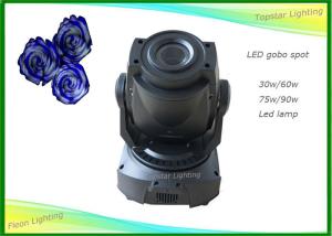 China Focus 60 Watt LED Moving Head Light Prism Rotating Gobo Rainbow Effect factory