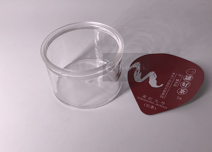 Professional Transparent Small Plastic Contaciners 35 Gram For Tea Packing