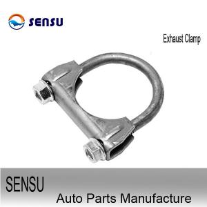 China Surface Polishing Stainless Steel Exhaust Clamps 4'' U Type Corrosion Resistance factory