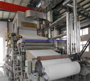 China 10T / D A4 Paper Making Machine Wood Pulp 380V 50HZ factory