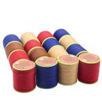 DIY High Strength Multicolor Round Polyester Sewing Leather Wax Bracelet Thread
