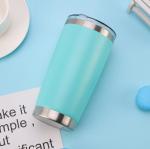20oz Stainless Steel Thermal Travel Mug With Lid Double Walled Vacuum Insulated