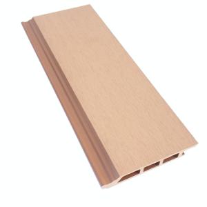 China OEM Outdoor Textured Wpc Exterior Wall Cladding Panel 10ft ISO9001 Certificated factory