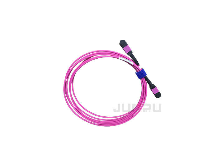 10 Meters Single Mode Patch Cord MPO To LC Male OM3 Fan Out Mpo Lc 8 Cores