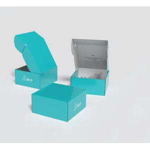 Folding Clothes Packaging Box Varnishing Paperboard Packaging Paper Boxes