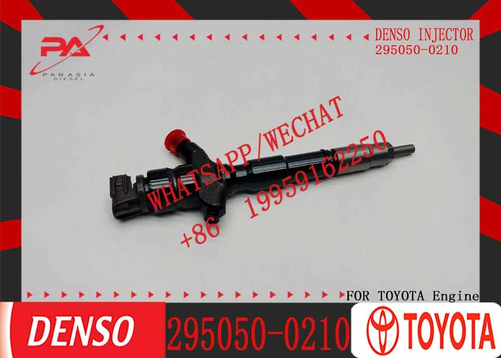 Hot Sale Engine Injector 2950500210 295050 0210 Common Rail Fuel Injector 23670-09340 295050-0210 for Toyota Hiace 3.0 d