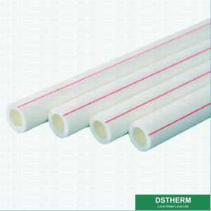 China White Color Plastic PPR Pipe 6M Length PN20 Thickness Heat - Enduring factory