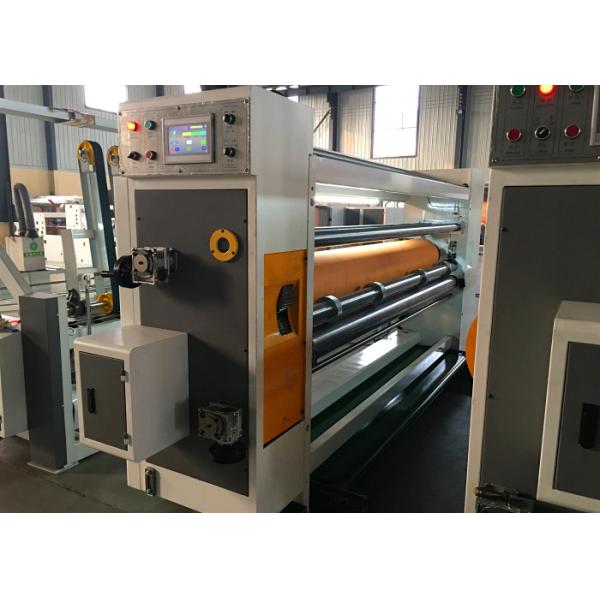 Diameter 282 mm Printer Roller Automatic Flexo Carton Box Printing Slotting Die Cutting Machine