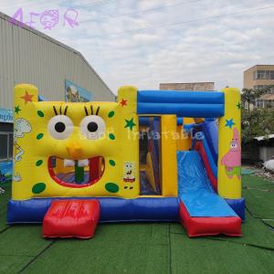 China Outdoor Bouncy Castle Inflatable Kids Commercial Combo Toddler Bounce House With Slide Combo factory