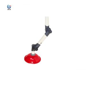 China Telescopic Catheter Fume Extractor Hood Arm With 75 Aluminium Alloy Joint factory