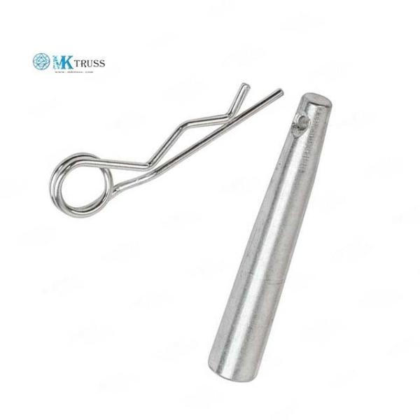 Aluminum Spigot Truss Accessories Hinge Pin Half-Conical and R-Clip for Any Size
