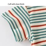 Wholesale Newborn Striped Cotton Baby Romper Custom Unisex Baby Bodysuits