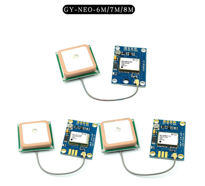 GY-NEO-6M/7M/8M GPS Module for FPV Racing Drone NEO-6M NEO-7M NEO-8M Flying Control Remote Control Accessory Security Protection