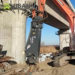 Excavator Attachment Hydraulic Demolition Shear For Waste Vehicles Dismantling