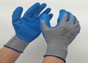 China Freely Sample Latex Dipped Work Gloves , Safety Work Gloves S - XXL Size factory