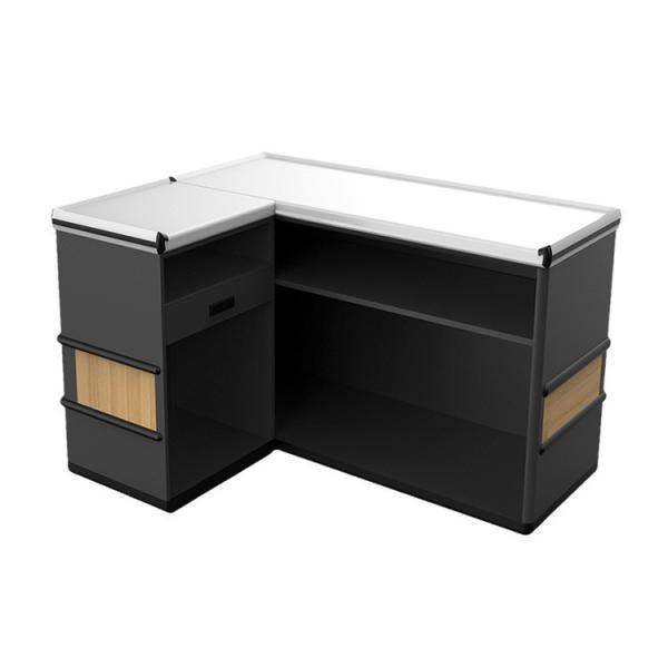 Powder Coating Supermarket Retail Checkout System With Cold Rolled Steel