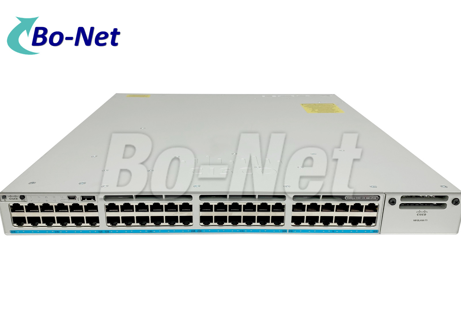 Cisco C9300-48UXM-E Cisco Gigabit Switch C9300 Switch 48x Port 2.5G (12 mGig) UPOE Network Switch , Network Essentials