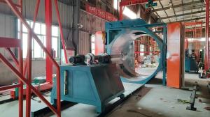 China Gas Heated Remote Control Rotational Molding Machine Automatic 2 Arm factory
