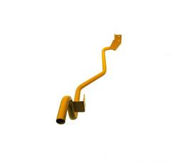 China Custom Powder Coating Metal Aluminium Round Tube Bending And Sheet Welding Products factory