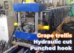 Metal Grape Arbor Profiles Roll Forming Equipment With Precision Punching And