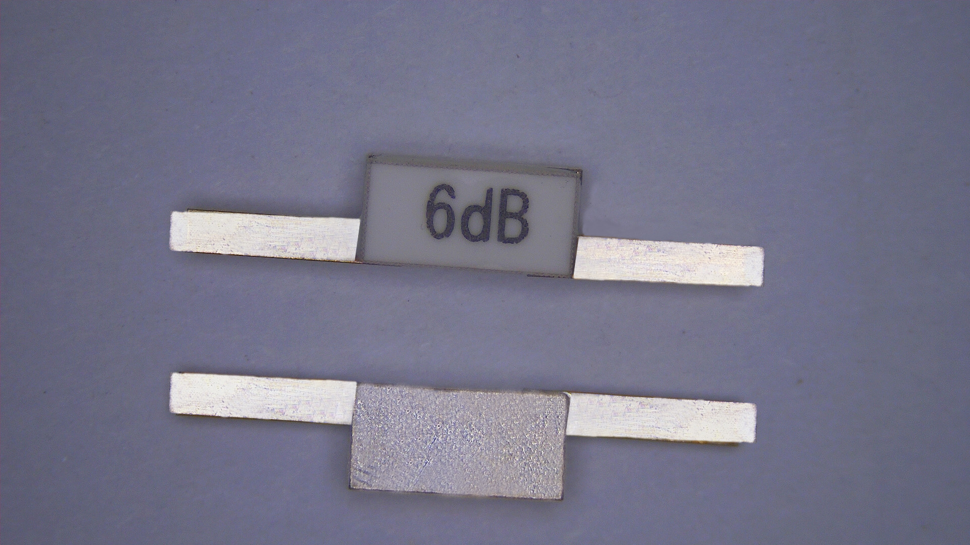 50w DC 3GHz 6*6mm Leaded Chip Attenuators 1db To 10db