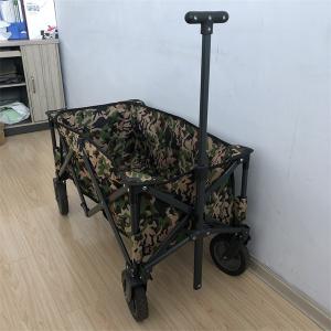China Outdoor Folding Wagon Trolley 600D Collapsible Utility Cart With Wheels factory