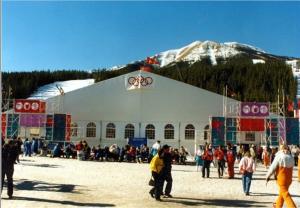 China 20m Span Outdoor Sports Tent Marquee Length Nolimit DIN4102 B1/M2/B1 factory