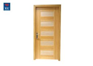 China School Pvc Melamine MDF Flush Fire Rated Wood Doors factory